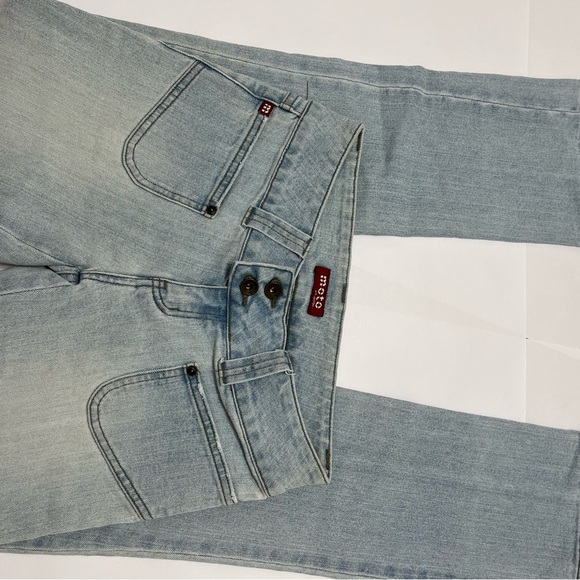 Moto - ultra low rise y2k light wash jeans  - size 26 - Picture 9 of 13
